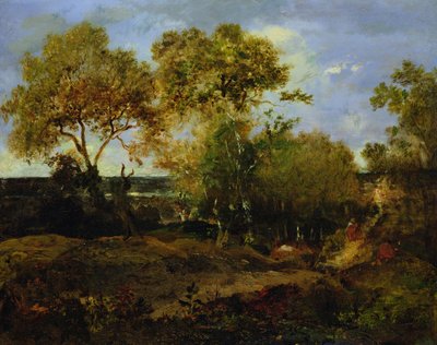The End of Autumn by Pierre Etienne Theodore Rousseau